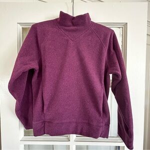 KIT + ACE Hygge Purple Fleece Sweater